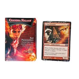 NEW 2012 Magic the Gathering Chandra Nalaar Ready to Play 30 Trading Card Deck